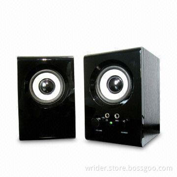 2.0CH Computer Speaker with 32Hz to 18kHz Frequency Response